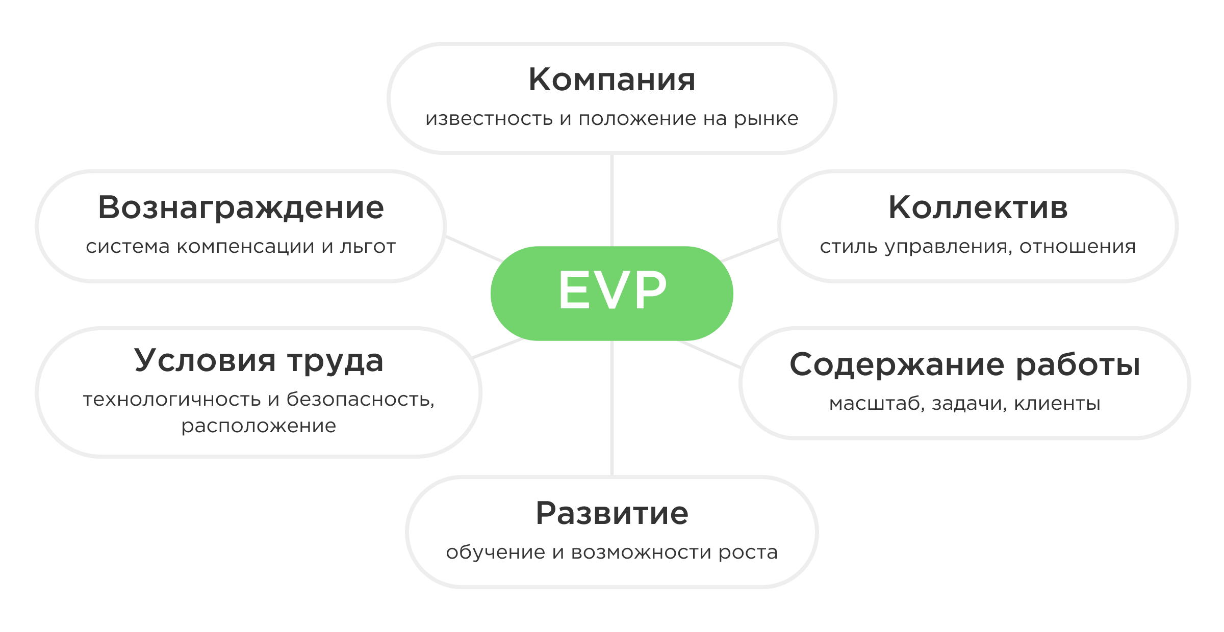 Структура EVP