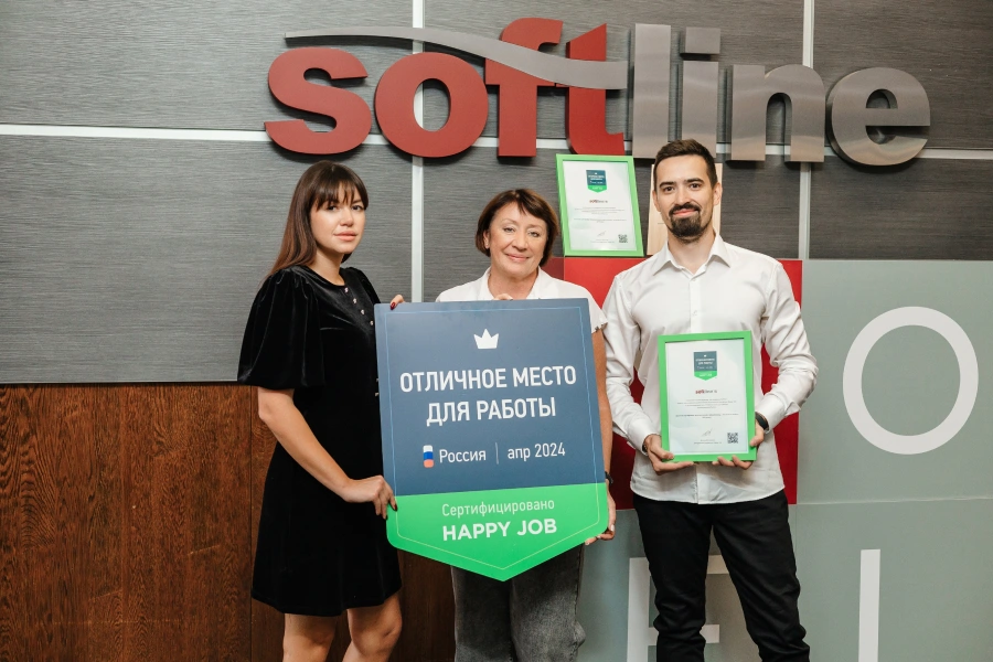 Сертификация Happy Job, Softline